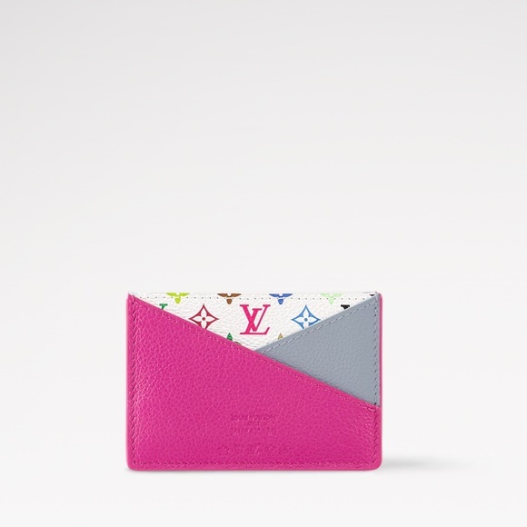 NWT Louis Vuitton x Takashi Murakami Criss Cross Card Holder - Picture 1 of 4